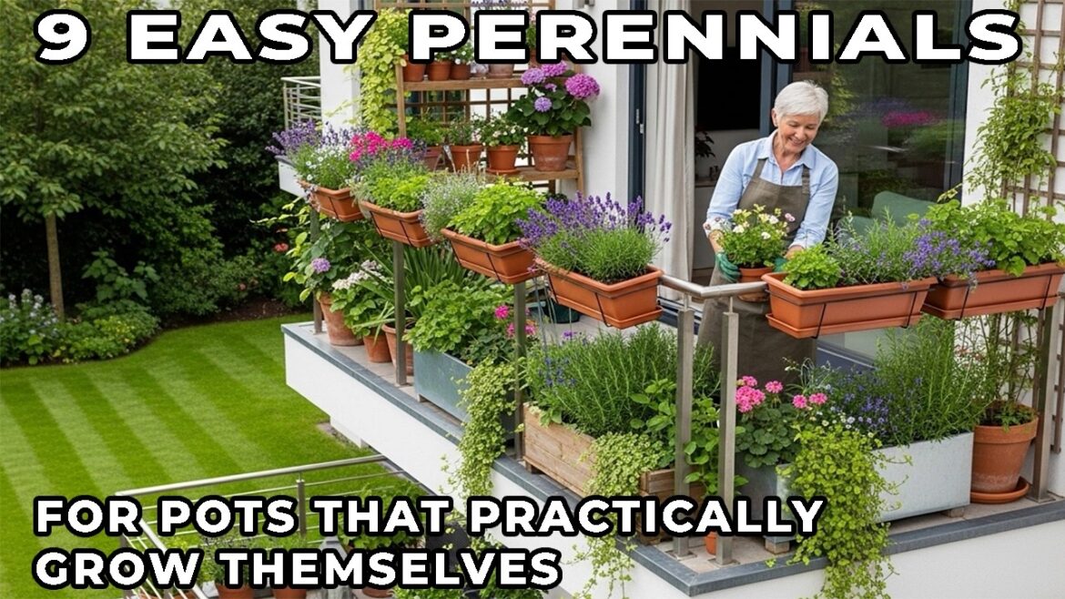 9 Easy Perennials for Pots That Practically Grow Themselves