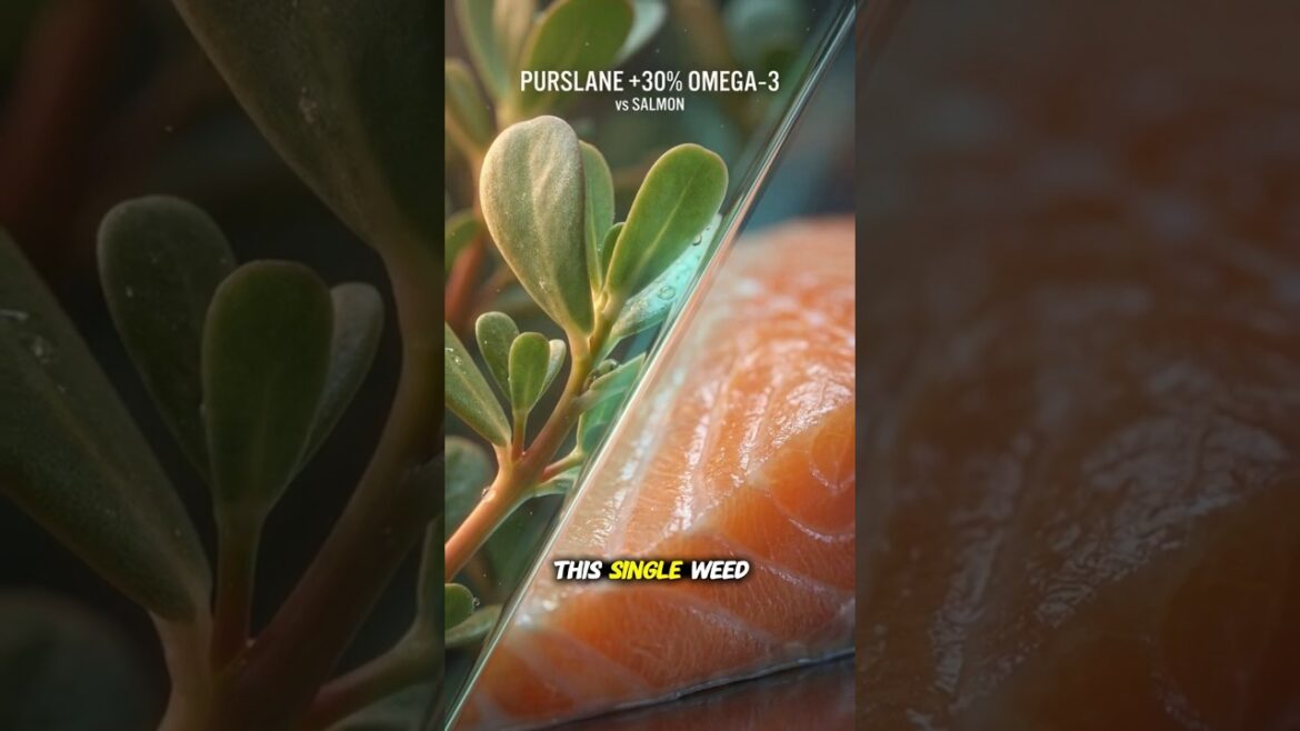 This Plant Has More Omega-3 Than Salmon π₯¬π This Plant Has More Omega-3 Than Salmon π₯¬π