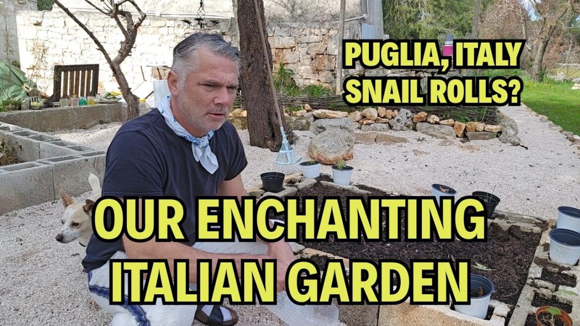 OUR ITALIAN GARDEN PLANS.