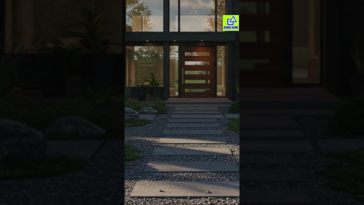 Contemporary Japanese Garden Home #home #eleganthomes #modernarchitecture #design #modernhomedesign