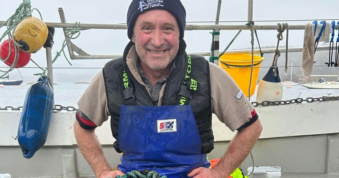 Fisherman who built boat in garden to detail his journey at Ayrshire event Lorna Jane was launched in June 2023