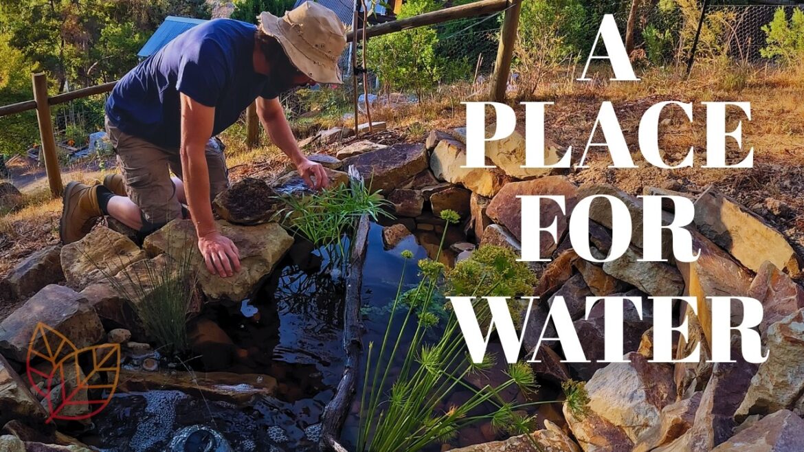 Creating a Natural Stone Pond