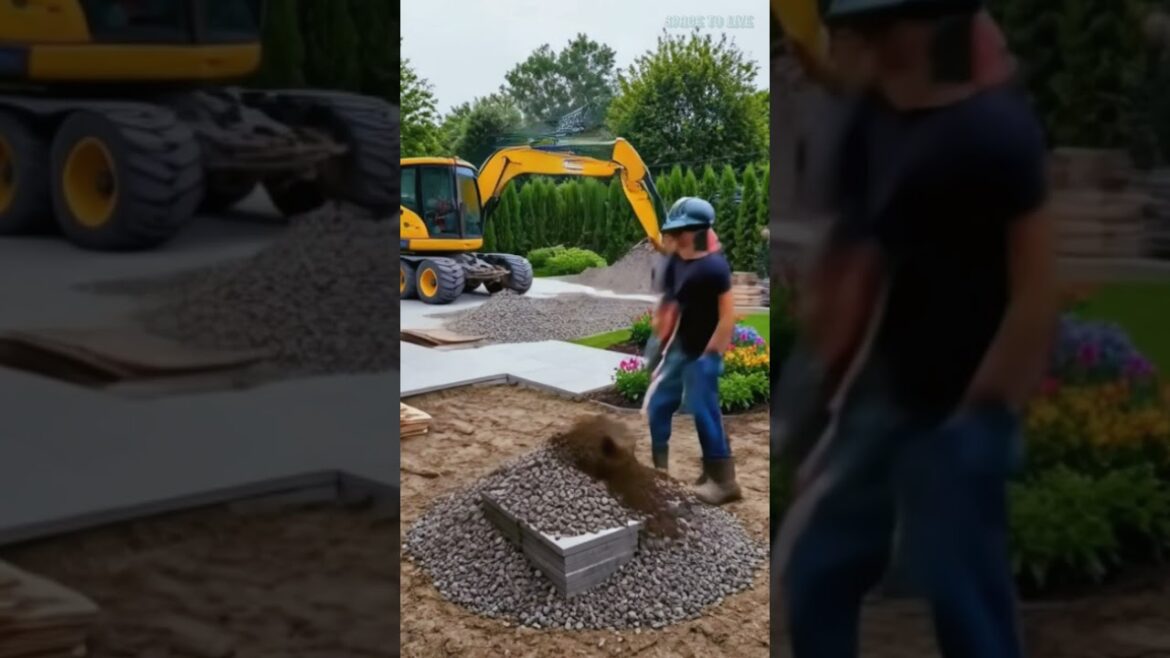 Creating a cozy and personalized courtyard. #landscapes #transformationstory