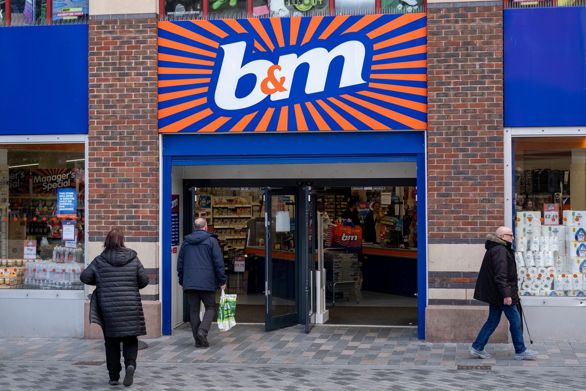 B&M store in the Clayton Square Shopping Centre on 30th May 2024 in Liverpool, United Kingdom.