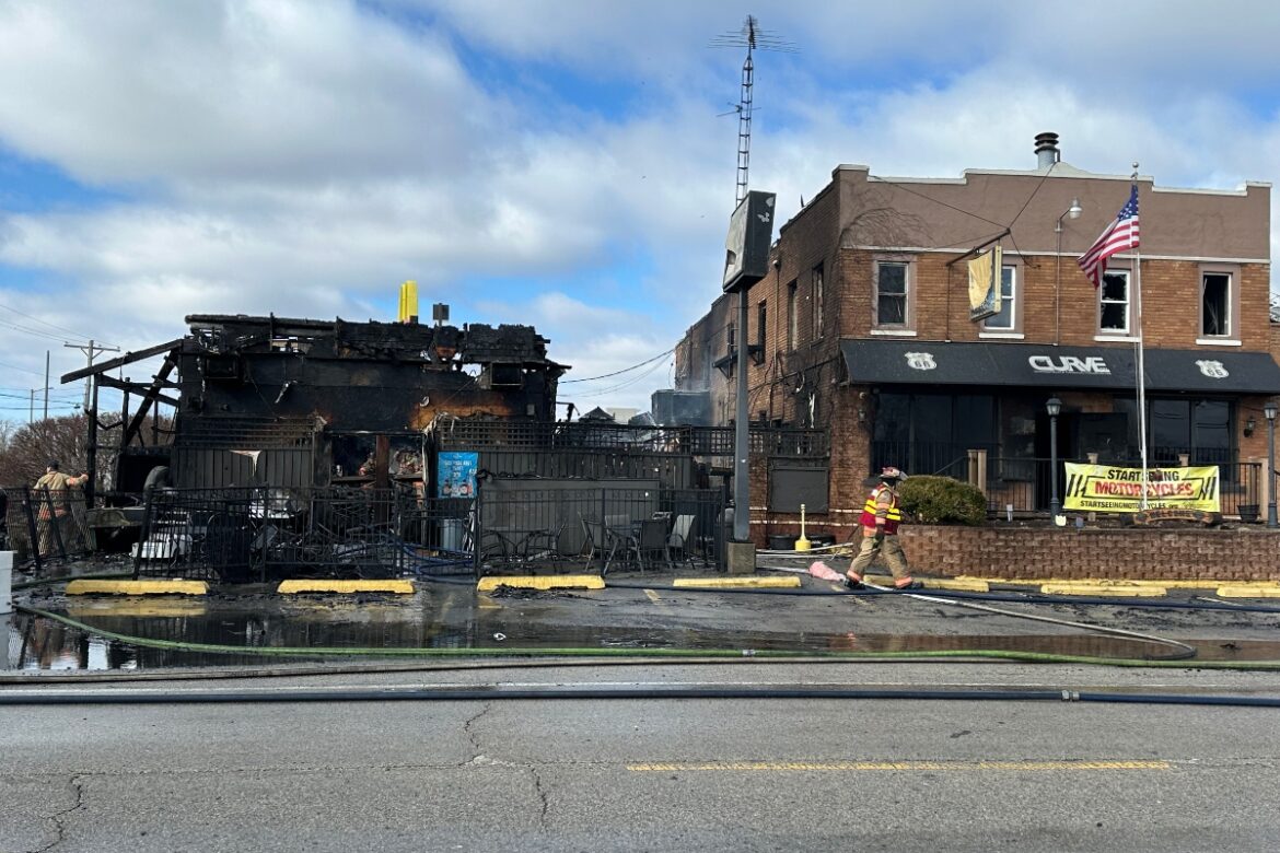 UPDATE: Fire in Curve Inn beer garden spreads to bar itself