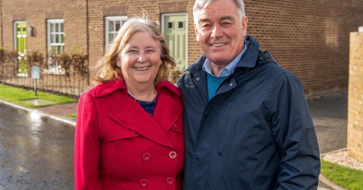 Couple become first Welborne Garden Village residents Couple become first Welborne Garden Village residents