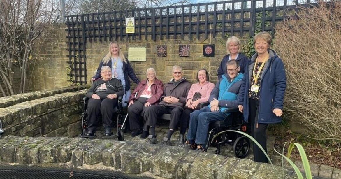 New Silent Space garden at Marie Curie Bradford Hospice