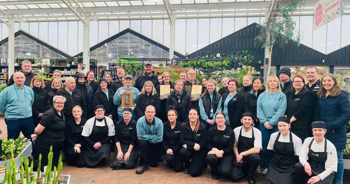 Perrywood Tiptree named second best garden centre in UK