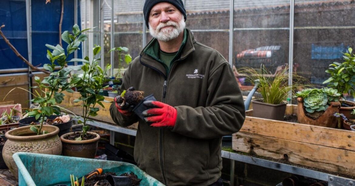 Chester-le-Street man swaps career to gardener at Middleton Hall