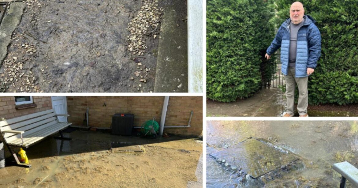 Faeces in gardens as Oxfordshire villages in sewage crisis Faeces in gardens as Oxfordshire villages in sewage crisis