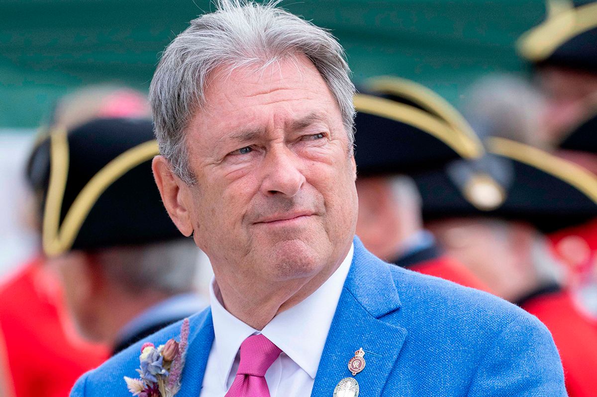 WINDSOR, ENGLAND - JUNE 8: Alan Titchmarsh attends the Royal Windsor Flower Show at Windsor Great Park on June 8, 2024 in Windsor, England. (Photo by Mark Cuthbert/UK Press via Getty Images)