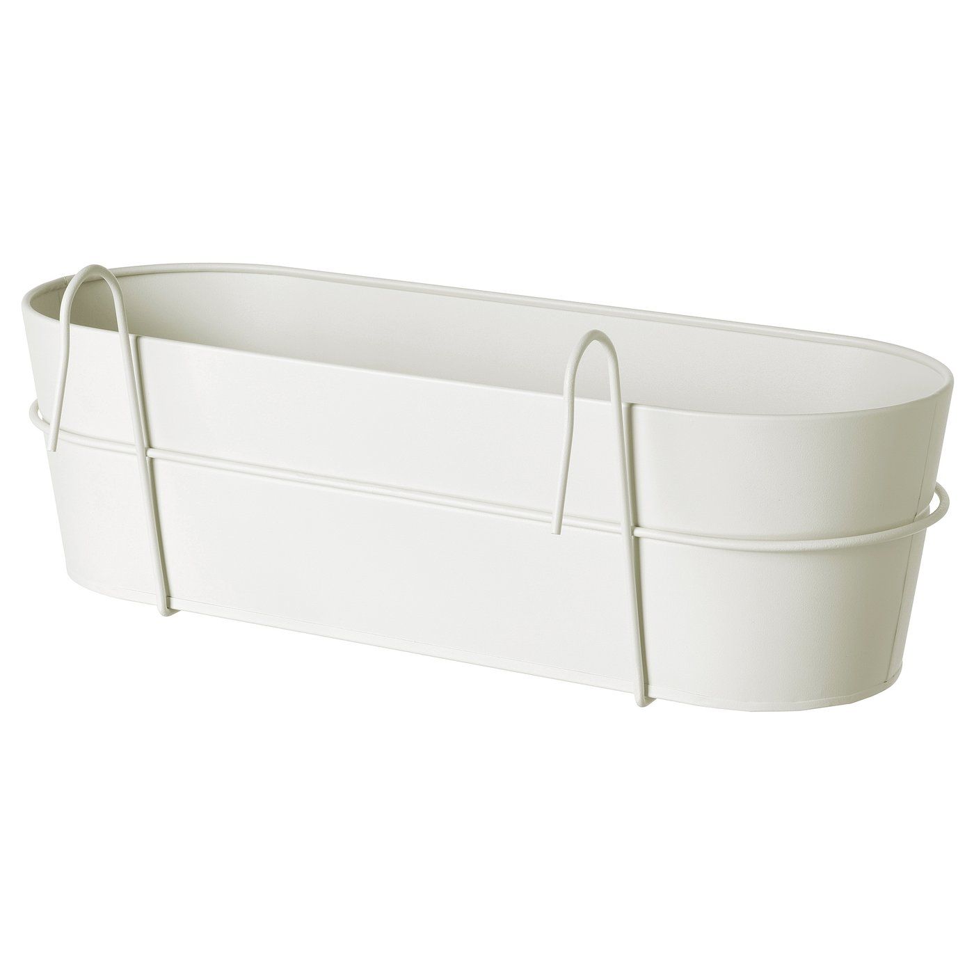 Vitl&Ouml;k Flower Box With Holder - Indoor/outdoor/off-White 22x7 &frac34; "