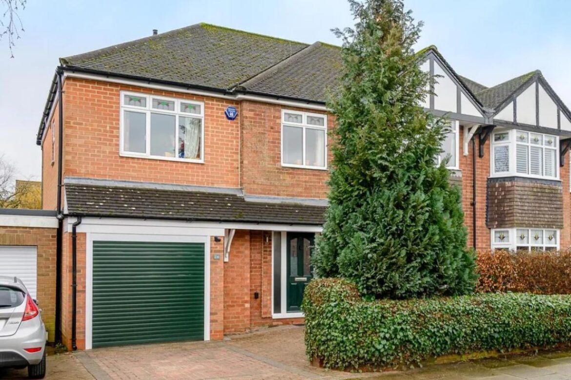Five-bed family home with south-facing garden hits the market for £635,000