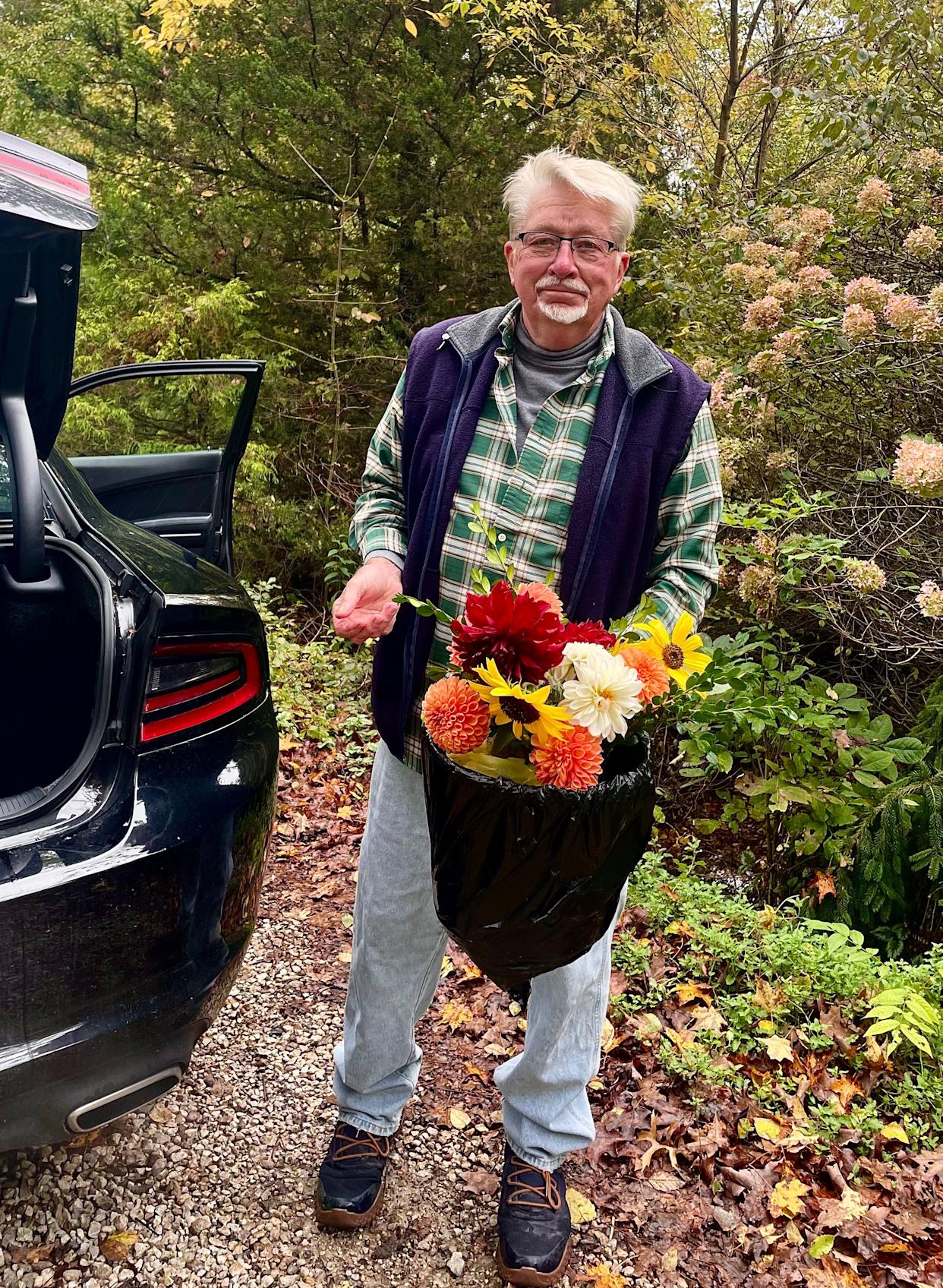 Barrie Kridler, who co-owned Kridler Gardens in the Homeworth area, was honored in a February program at Rodman Public Library.
