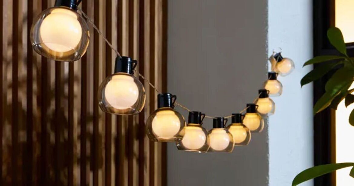 Dunelm's 'pretty' solar string lights are free with deal