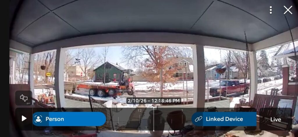 Insurance paying for new tree.