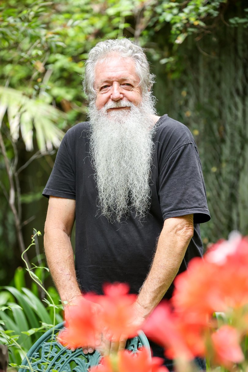 Kingsley Dunstan in the garden of his Bullsbrook property. Picture: Carwyn Monck