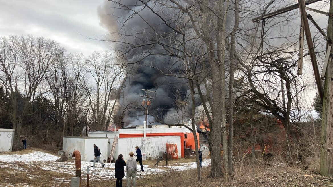 Blaze draws firefighters to J&K Salvage yard in Spring Garden Twp. Blaze draws firefighters to J&K Salvage yard in Spring Garden Twp.