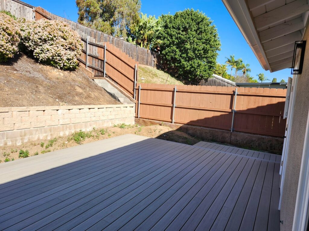 Would mulch hold on this sloped yard if it was applied thick enough?