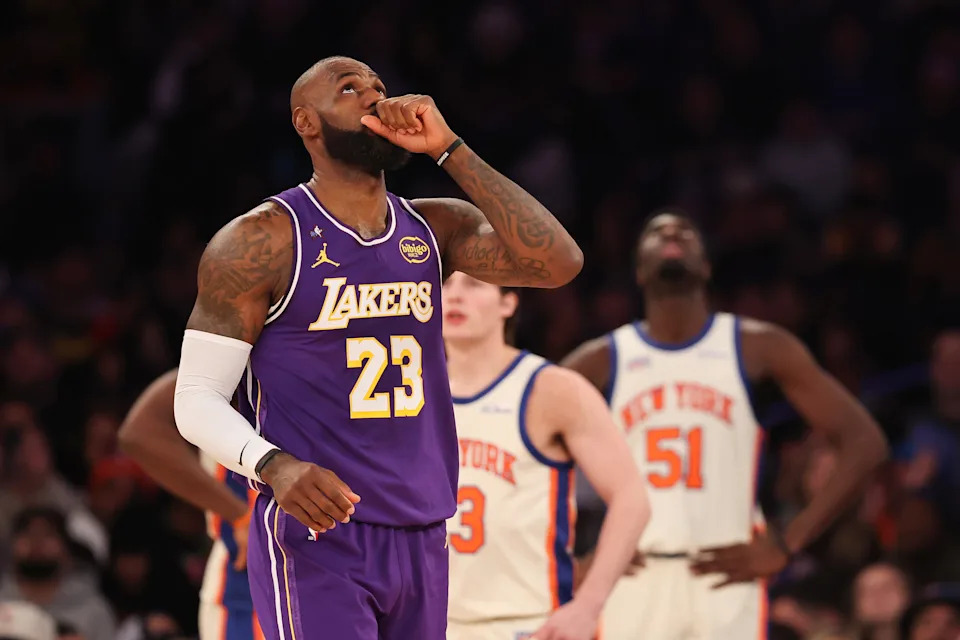 LeBron James may have played his final game at Madison Square Garden.