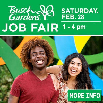 Busch Gardens Hiring Event: Join Our Exciting Team Busch Gardens Hiring Event: Join Our Exciting Team