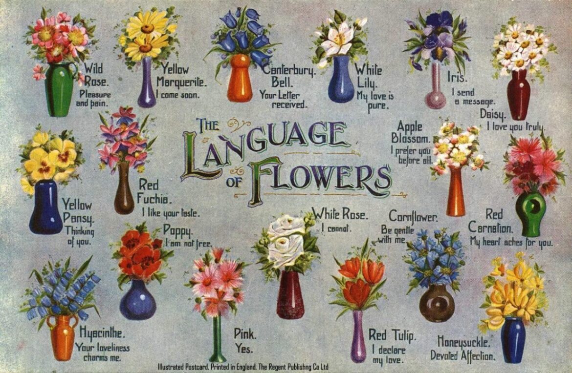 Saying 'I love you' with flowers