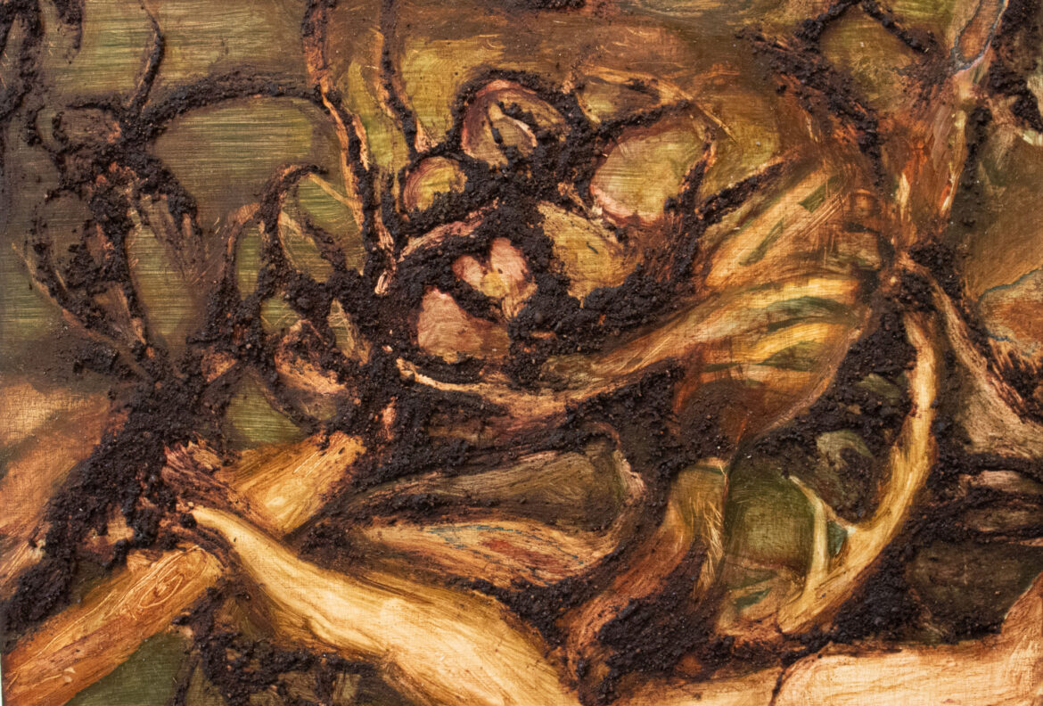 BU student uses natural pigments from CFA Color Garden in oil paintings, highlighting sustainability focus – The Daily Free Press