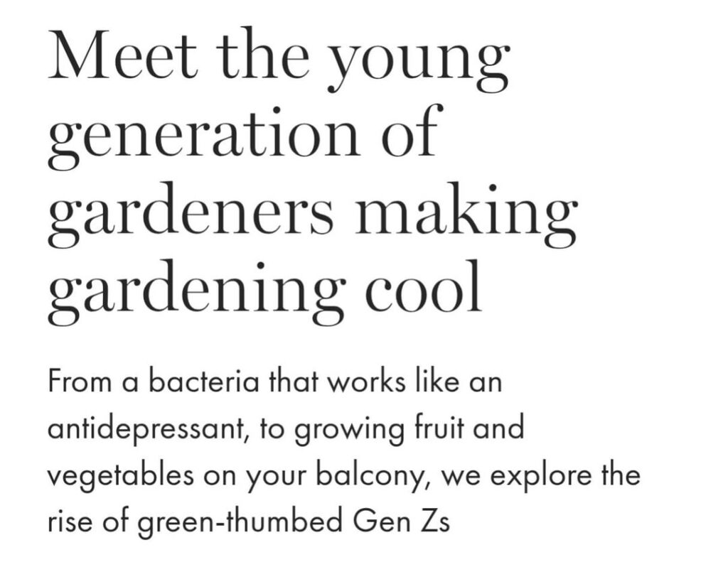 Do you think Gardening, especially Vegetable Gardening, is ACTUALLY on the rise?