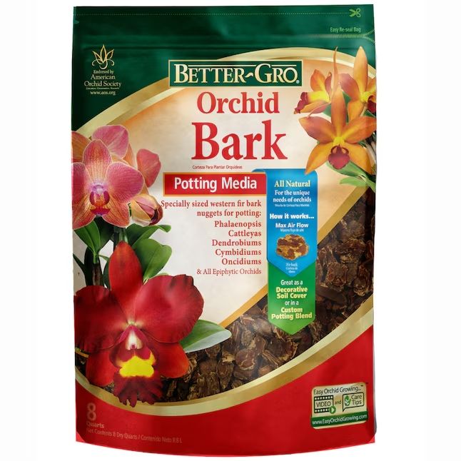 Lowe's orchid bark