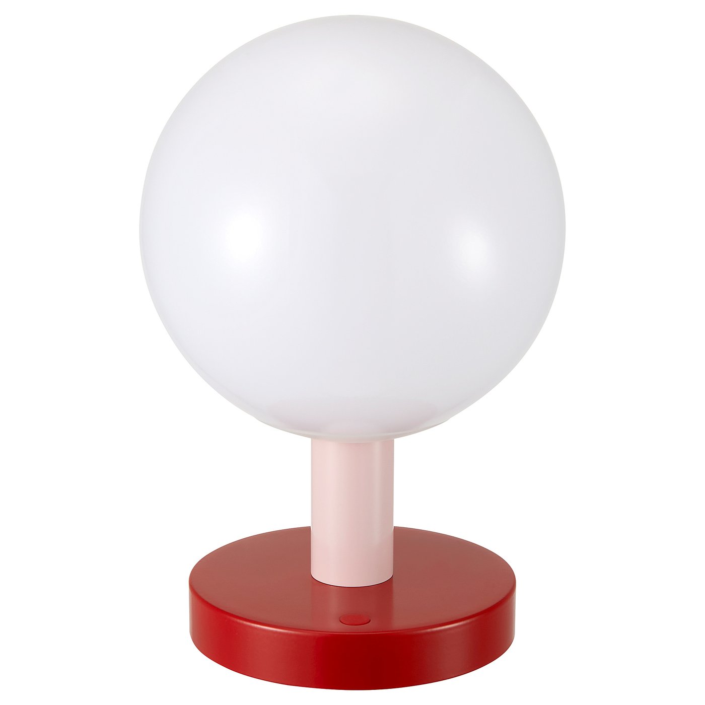 Solvinden Led Decorative Light - Battery Operated Globe/red Light Pink 10 &frac14; "