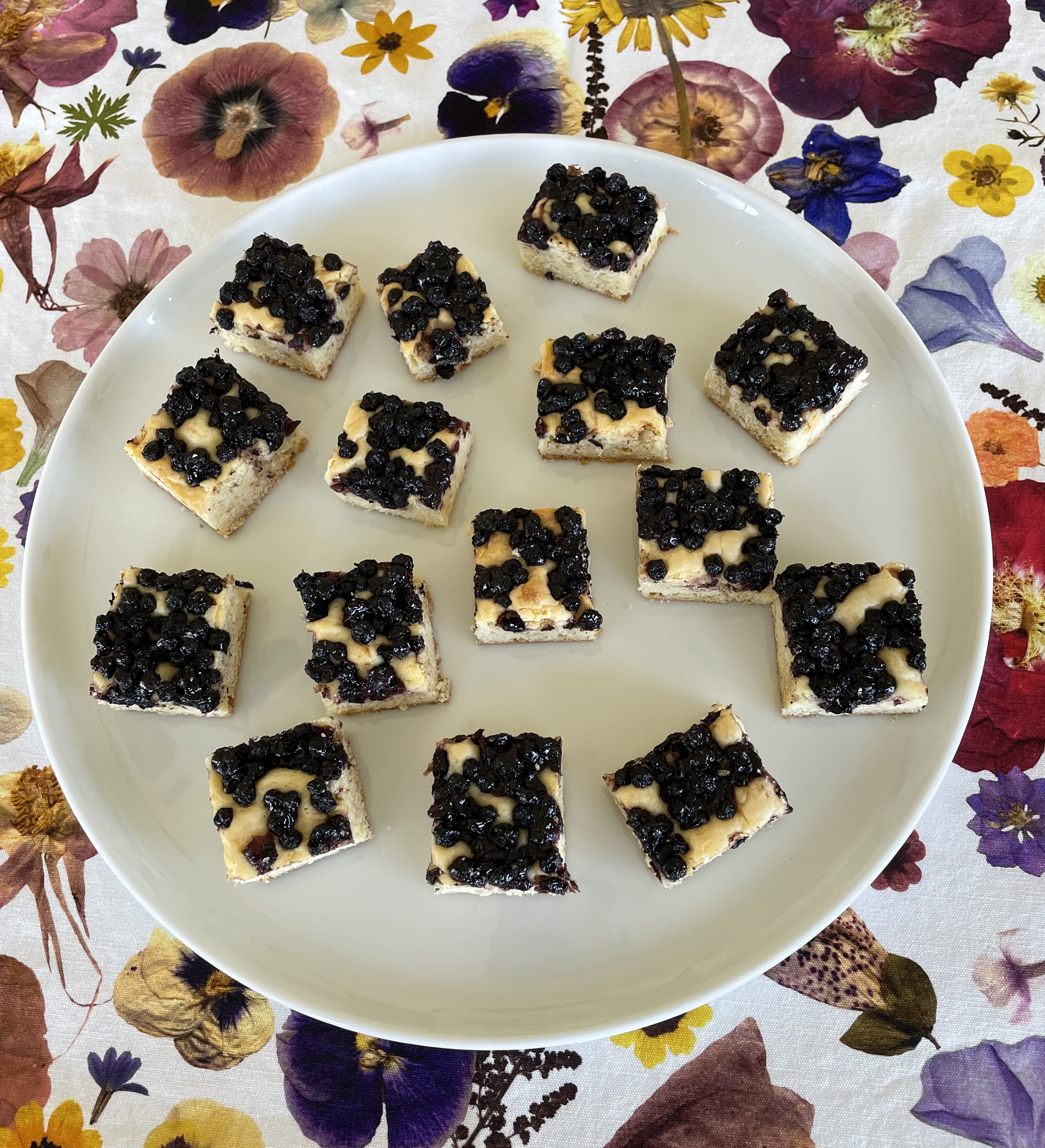 Serviceberries can be used to make tasty berry blondies. (Photo...