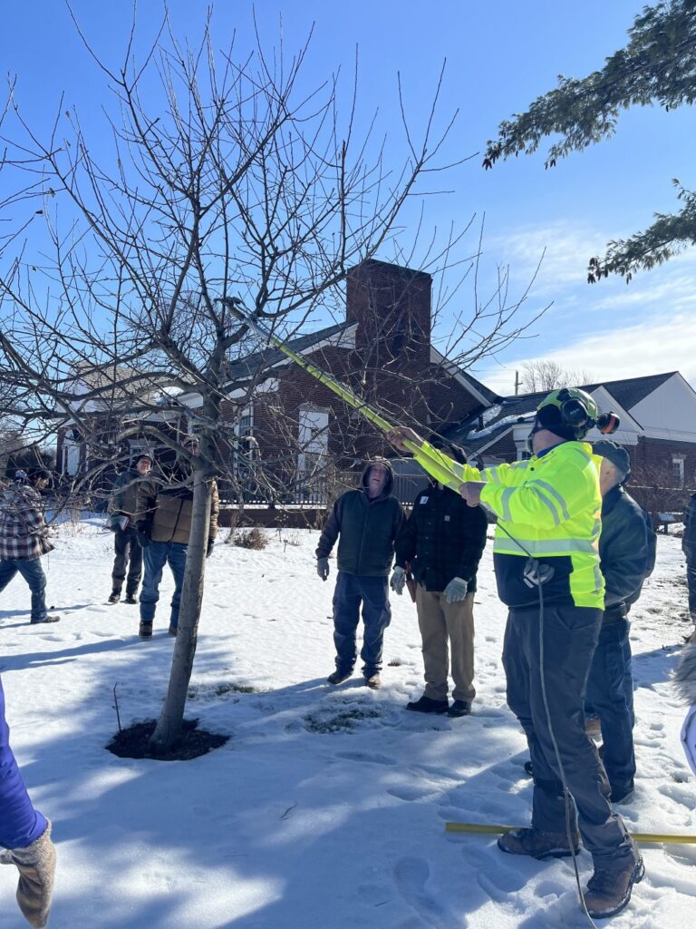 Avon Lake residents learn fruit tree pruning at Old Firehouse workshop