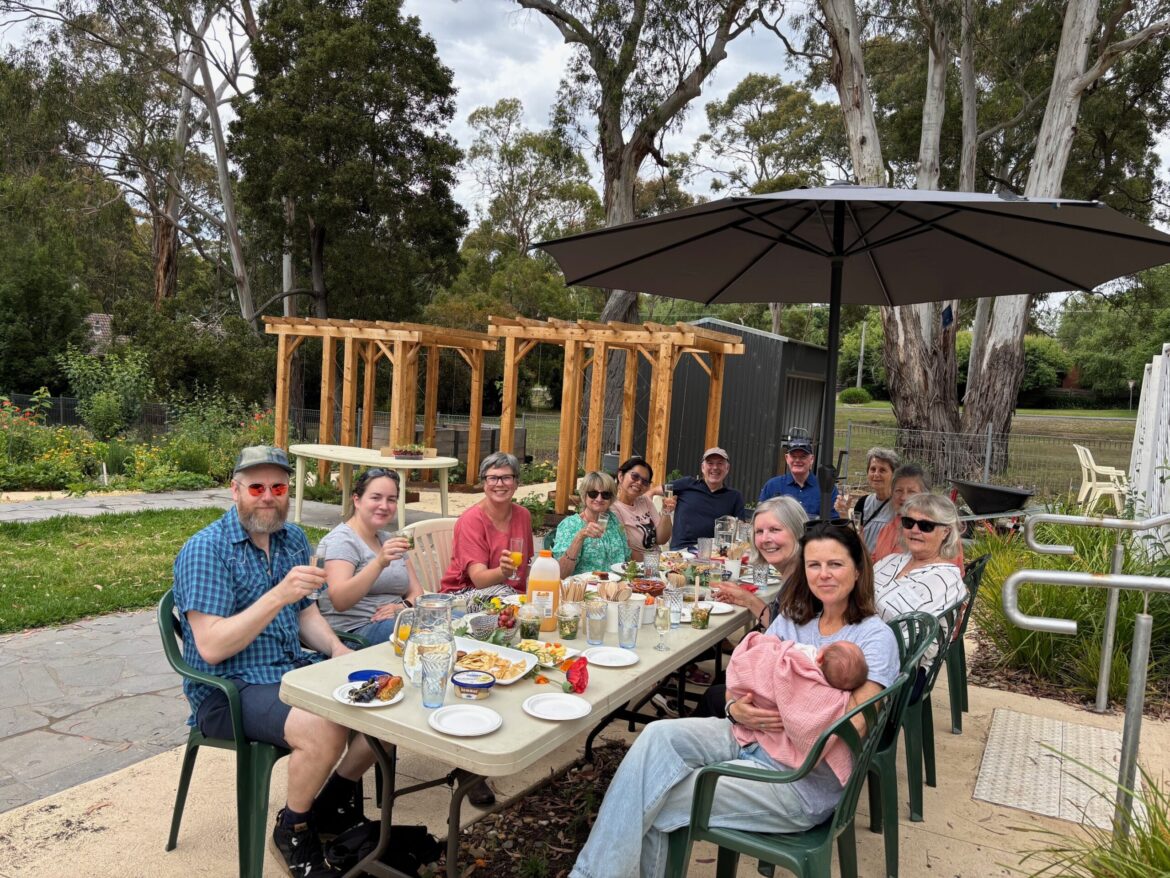 Volunteers celebrate their garden | Midland Express