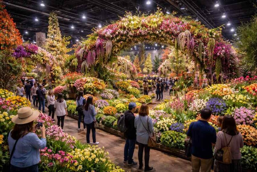 Philadelphia flower show - travel and tour world Philadelphia flower show