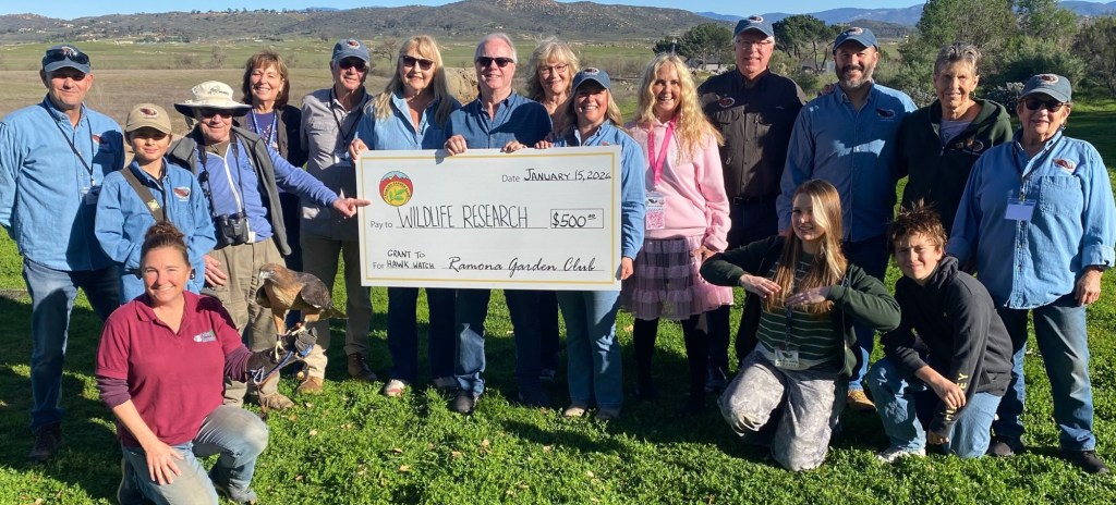 Ramona Garden Club awards grants to Wildlife Research Institute and Critter Encounters – San Diego Union-Tribune Ramona Garden Club awards grants to Wildlife Research Institute and Critter Encounters – San Diego Union-Tribune