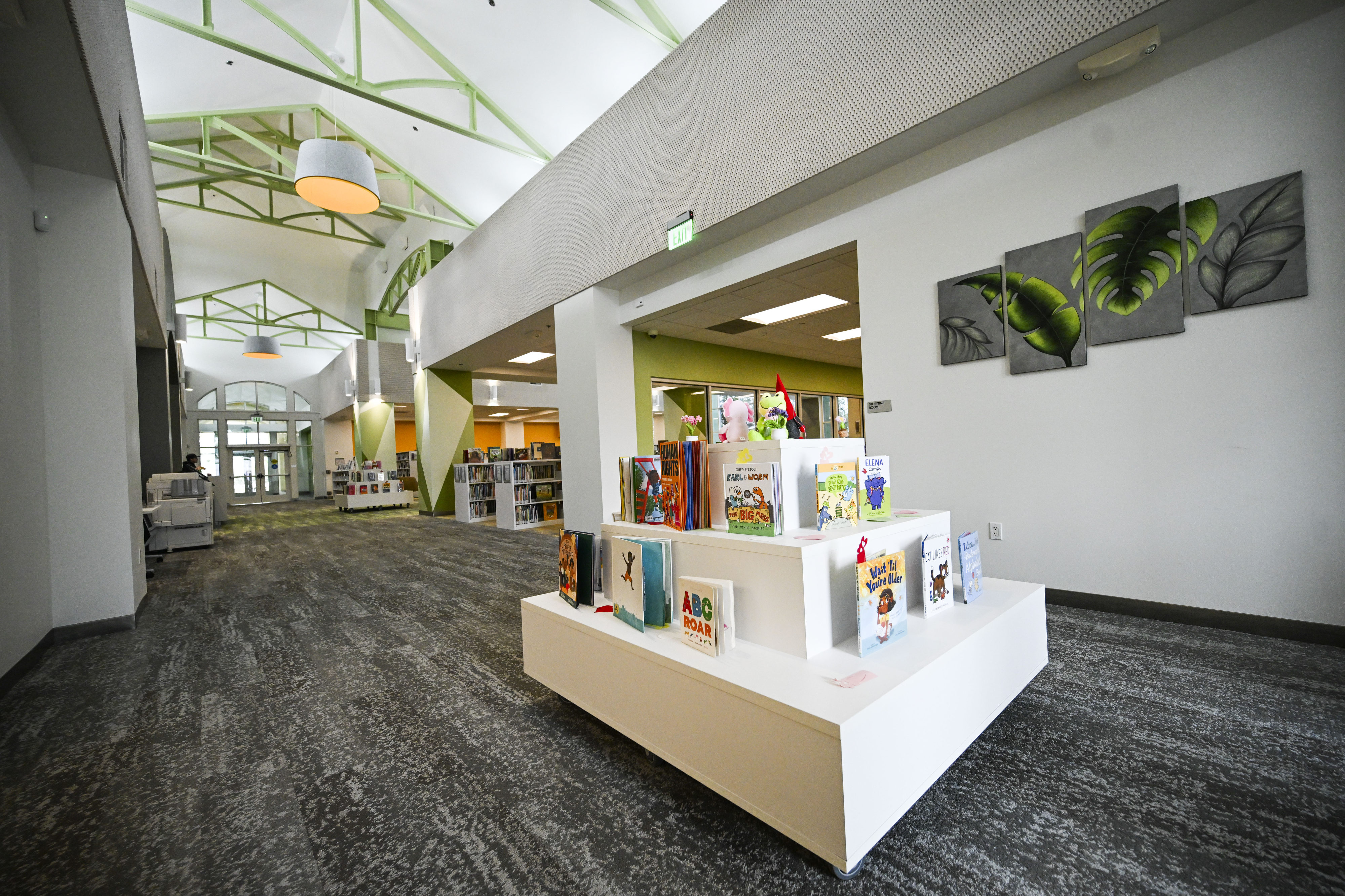 The Home Gardens Library is seen Tuesday, Feb. 17, 2026,...