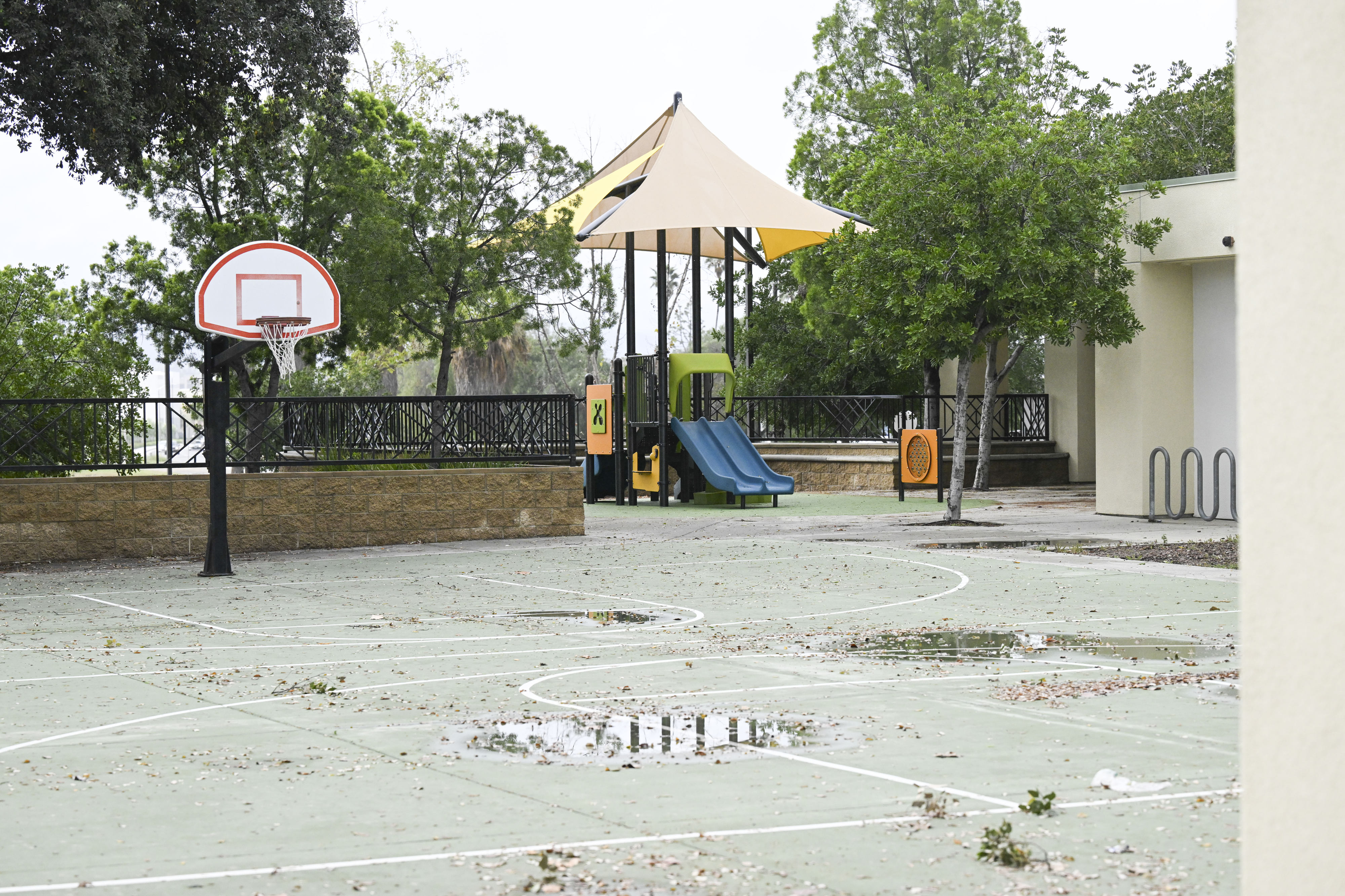 The new community playground is seen Tuesday, Feb. 17, 2026,...