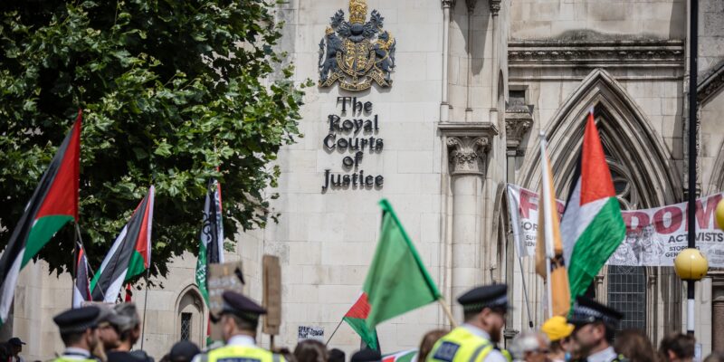 Garden Court North's Mira Hammad and Rosalind Burgin represented Ms Ammori in her legal challenge to Palestine Action's proscription. Credit: Pete Speller / Shutterstock.