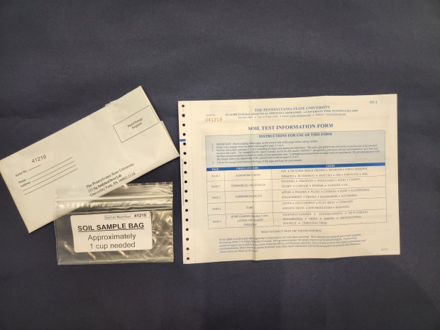 A soil test is a great first step in planning and planting a garden. (Dee Dee Kerscher)