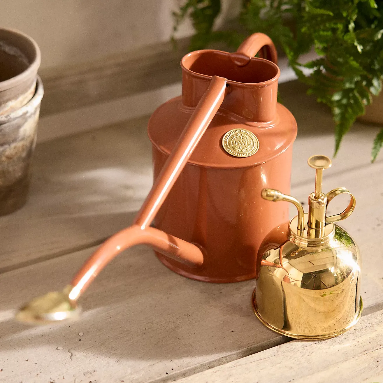 Haws Rowley Ripple Watering Can + Mister Gift Set