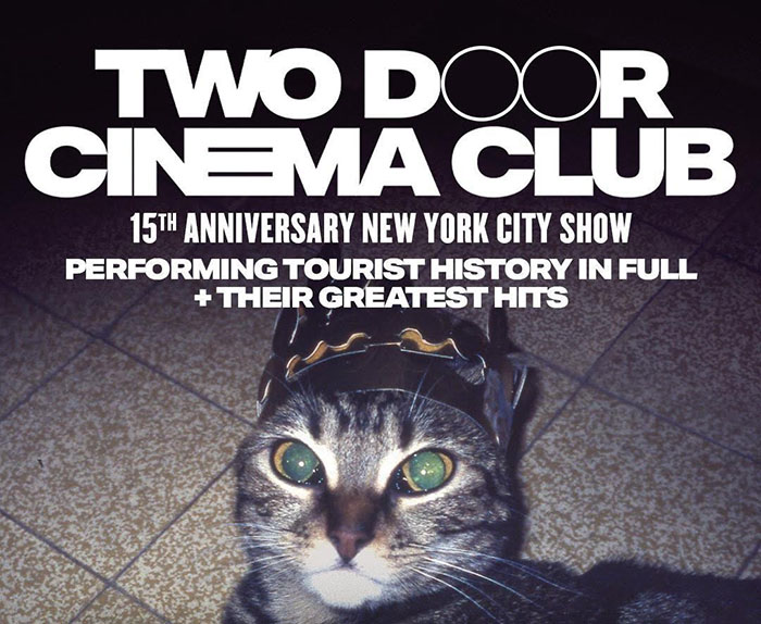 Two Door Cinema Club announce Madison Square Garden Two Door Cinema Club
