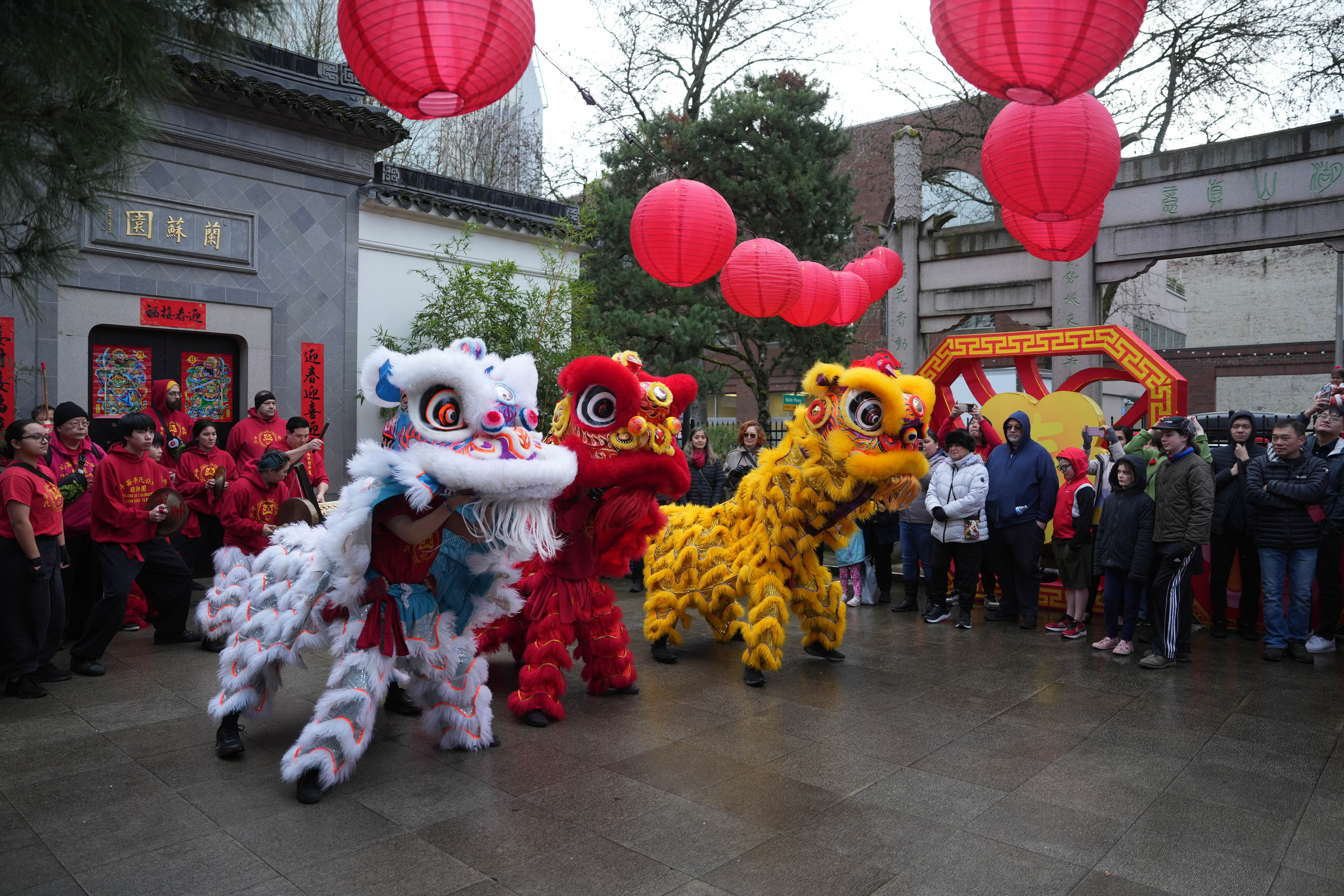 Portland’s Lan Su Chinese Garden celebrates the Lunar New Year on Tuesday, February 17, 2026.
