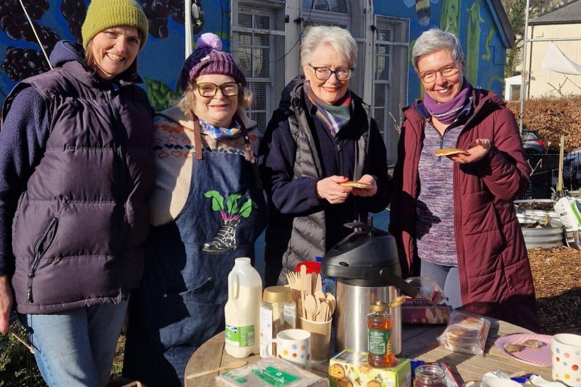 Community garden welcomes spring and is buzzing with activity