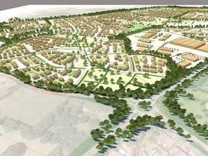 The proposed Tasley Garden Village