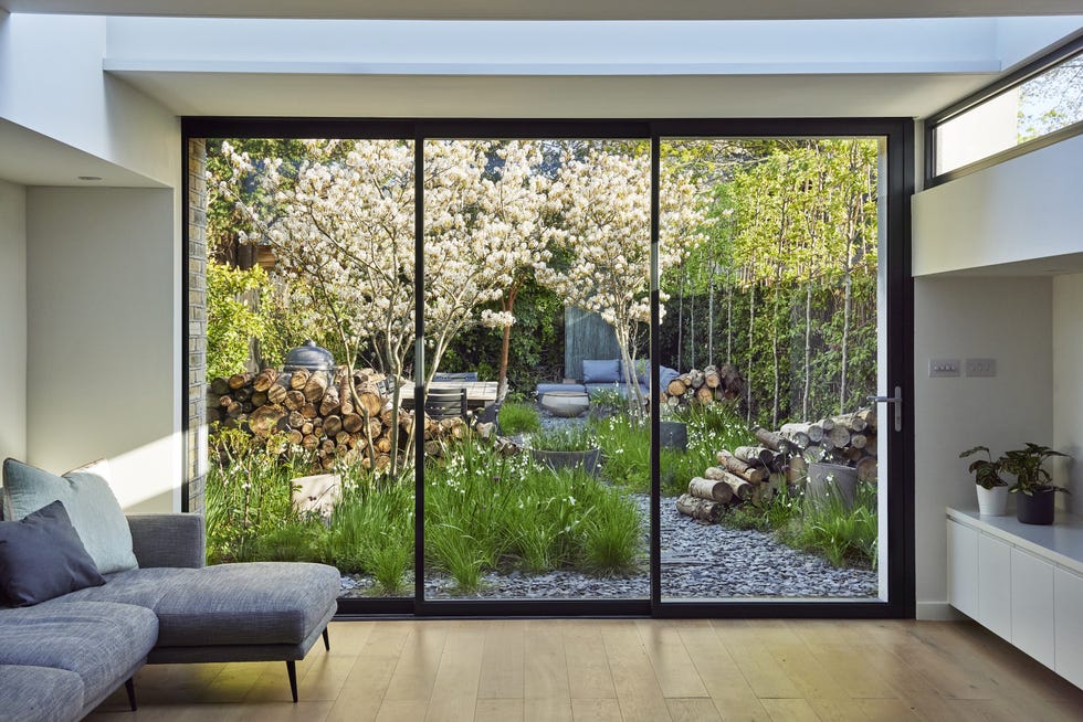 woodlandstyle garden in chiswick