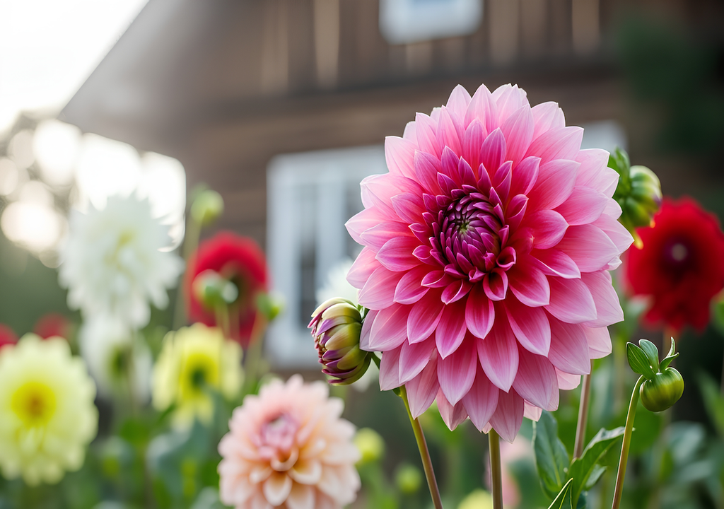 Magnificent dahlias in full bloom: ordering early ensures the most beautiful varieties for the spring garden.
