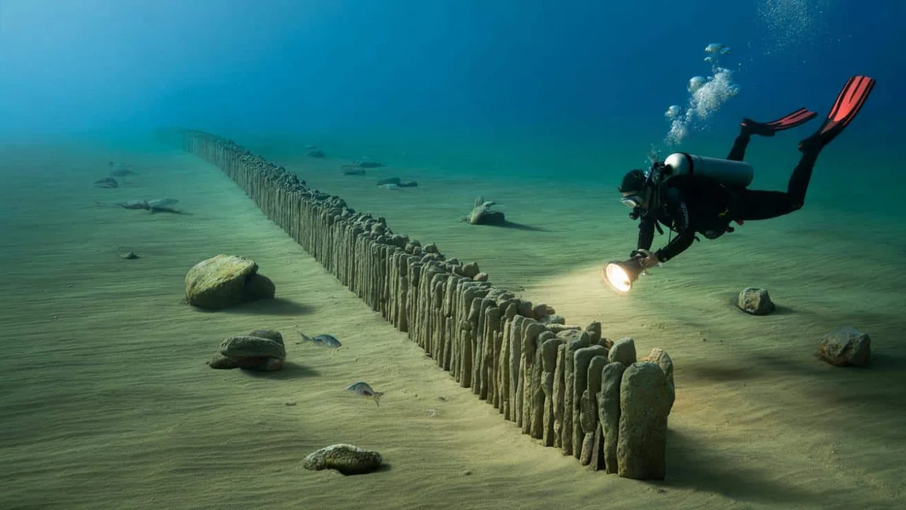 Divers accidentally discovered this 7,000-year-old underwater structure that’s rewriting human history