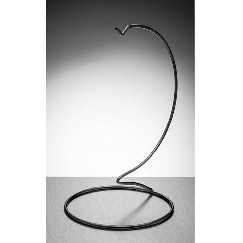 Black Metal Ornament Stand Large