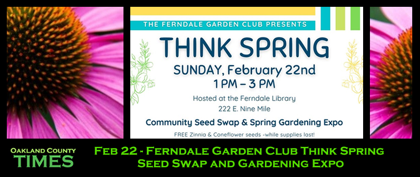 Feb 22 – Ferndale Garden Club Think Spring Seed Swap and Gardening Expo Feb 22 - Ferndale Garden Club Think Spring Seed Swap and Gardening Expo