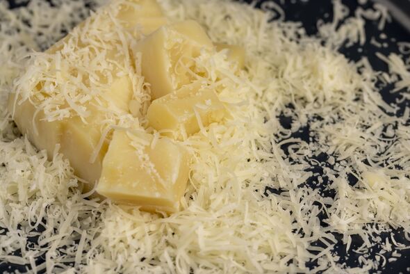 finely grated fresh hard cheese 